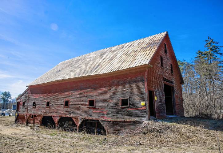 The red barn on Warner Road in Concord will  be preserved.