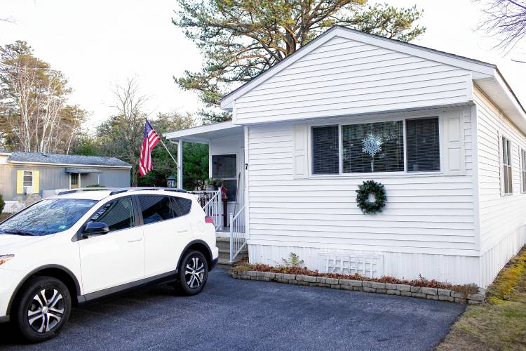 April Stoddard’s home on Juniper Lane in Concord on Thursday, November 30, 2023.